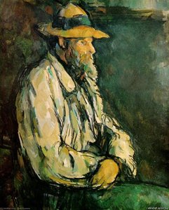 Portrait Of Vallier,1906, Private Collection_ Ventur — პოლ სეზან, Post-impressionism