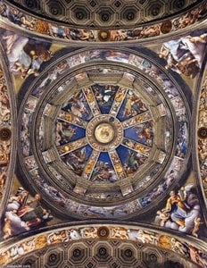 Decoration Of The Main Dome — Il Pordenone, Renaissance