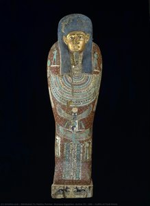 Coffin Of Pedi-osiris — Attributed To Malibu Painter (romano-egyptian, Active 75 - 100)