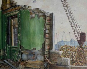 Bomb Damage, Hm Custom House — Alistair Ninian Stewart