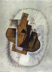 Untitled (1768) — 乔治·布拉克, Cubism