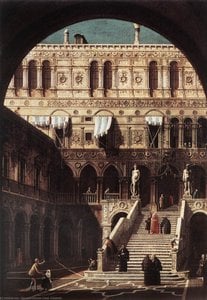 Scala Dei Giganti — Canaletto
