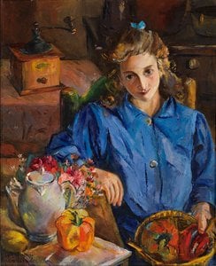 Jeune Fille Française — Lois Mailou Jonesová