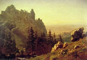 Wind River Country — Άλμπερτ Μπιερστάιν, Hudson River School