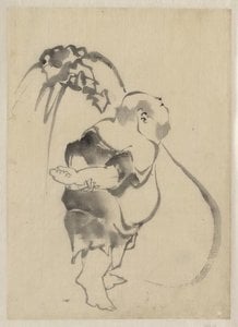 Hotei — Katsushika Hokusai, Ukiyo-e