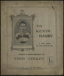 To Kevin Barry — Frederick Cogley