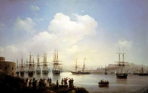 Russian Squadron On The Raid Of Sevastopol — إيفان آيفازوفسكي