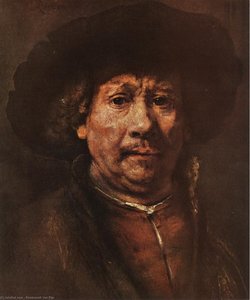 Autoritratto — Rembrandt Van Rijn, Dutch Baroque