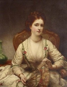 Geraldine Georgiana Mary Anson (1834–1927), Marchioness Of Bristol — Henry Richard Graves