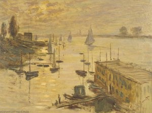 Ponorka Pozriadaná Z Mosta Argenteuil: Náznak Modernej Doby. Claude Monet Bol Rozhodujúci Muž Impresionizmu, Nie Len Krajinský Maliar; Bol Kronikárom Úzkosných Okamihov, Básnikom Svetla A Farieb. Narodil Sa V Paríži 14. Novembra 1840 Roku, No Jeho Raný Ži — Claude Monet