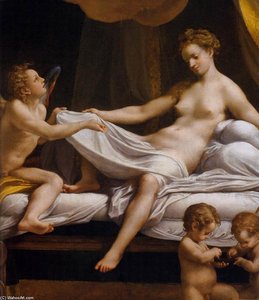 Danaë (detail) — أنطونيو أليجري دا كوريدجيو