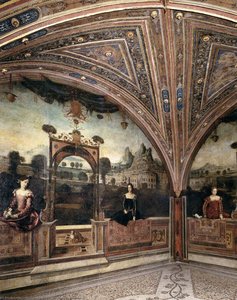 Female Portraits In Front Of Landscapes — Alessandro Bonvicino (moretto Da Brescia)