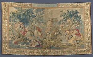 Tapestry The Flood From The Series The Story Of Noah — Michiel Van Coxcie