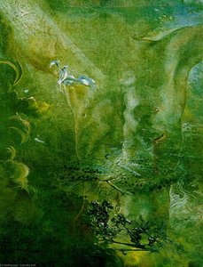 Korsfästelsen (uppoffring För Gala Drottningen Av Den Gudomliga Dalh), 1965 — Salvador Dalí