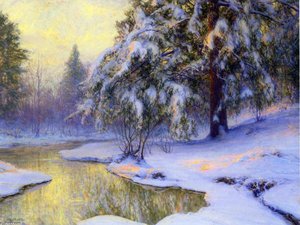 Pine Tree At Sunset — Walter Launt Palmer
