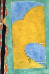 Le Rideau Jaune — Henri Matisse