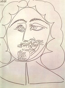 Head Of Musketeer — Pablo Picasso, Cubist Fragmentation