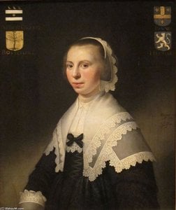 Portrait Of Machteld Van Der Graeff — Willem Jacobsz Delff Le Jeune