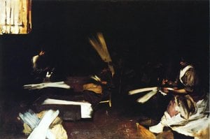 Venetian Glass Workers — John Singer Sargent