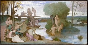 The River — Pierre Cécile Puvis De Chavannes