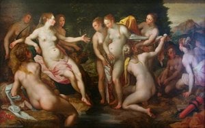 Diana Discovers Callisto's Pregnancy — Hendrik Goltzius