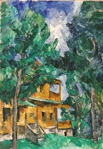 Kuntsevo. Yellow Cottage. — Pyotr Konchalovskij, Fauvism