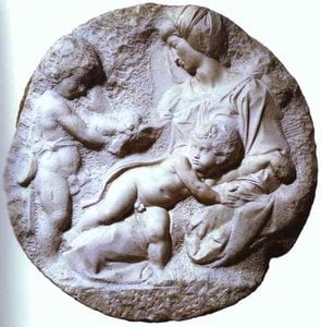 Tondo Taddei — Michelangelo Buonarroti, High Renaissance