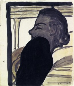 The Enigmatic Smile — Jean-édouard Vuillard, Post-impressionism