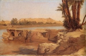 Nile Landscape — Frederik Leighton