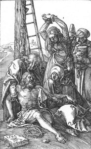 Lamentation Over Christ (no. 12) — Albrecht Dürer