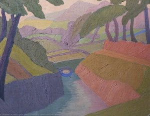 Landscape with Stream