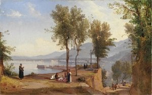 View of castellamare stabia