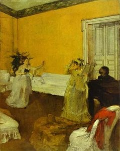 La Rilevazione Del Concerto — Hilaire-germain-edgar Degas