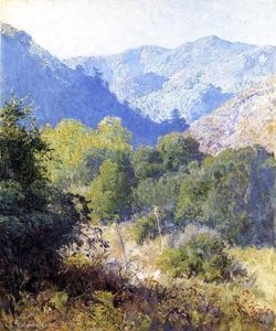 View In The San Gabriel Mountains — Guy Rose