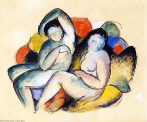 Due Nude — Franz Marc