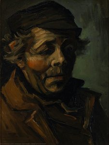 Head Of A Peasant — ვინსენტ ვან გოგი, Impressionistic Realism