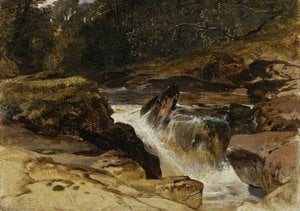 The Pot Of Gartness, Drymen, Stirlingshire — Edwin Landseer, Romanticism