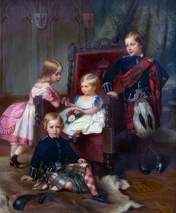 The Four Eldest Children Of Crown Prince And Princess Frederick William Of Prussia — George Koberwein