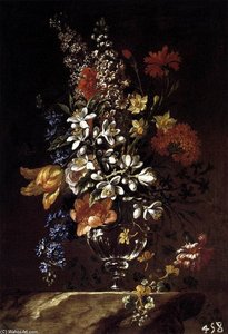 Vase Of Flowers — Francisco Pérez Sierra