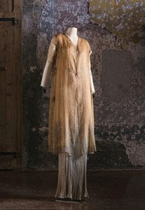 Delphos Dress With Surcoat — Mariano Fortuny