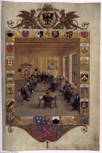 Meeting Of The Regensburg Council — Hans Mielich