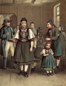 German Costume Grossherzogthum Hessen Amt