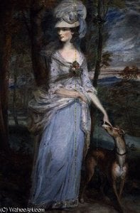 Portrait Of Mrs. Paul Prickett — Daniel Gardner