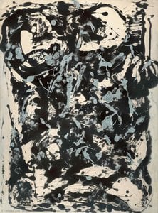 Marrón Y Plata — Jackson Pollock, Abstract Expressionism