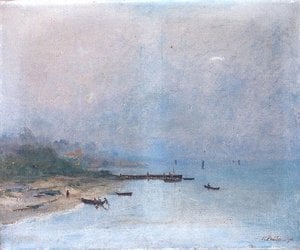 Bord d'étang