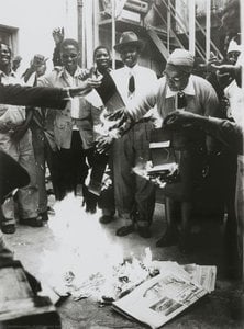 Florence Mkhize Burns Pass Book — Kallicharan Kally