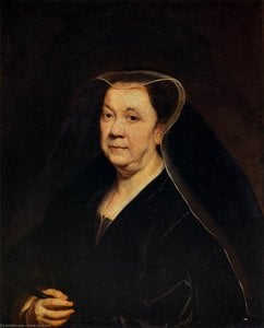 Portrait Of A Gentlewoman — იაკობ იორდანსი