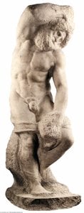 Slave (bearded) — Michelangelo Buonarroti