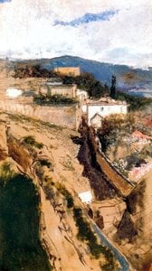 Landscape Of Granada — Mariano Fortuny