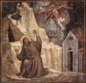 La Stigmatazione Di San Francesco — Giotto Di Bondone, Proto-renaissance Italiano